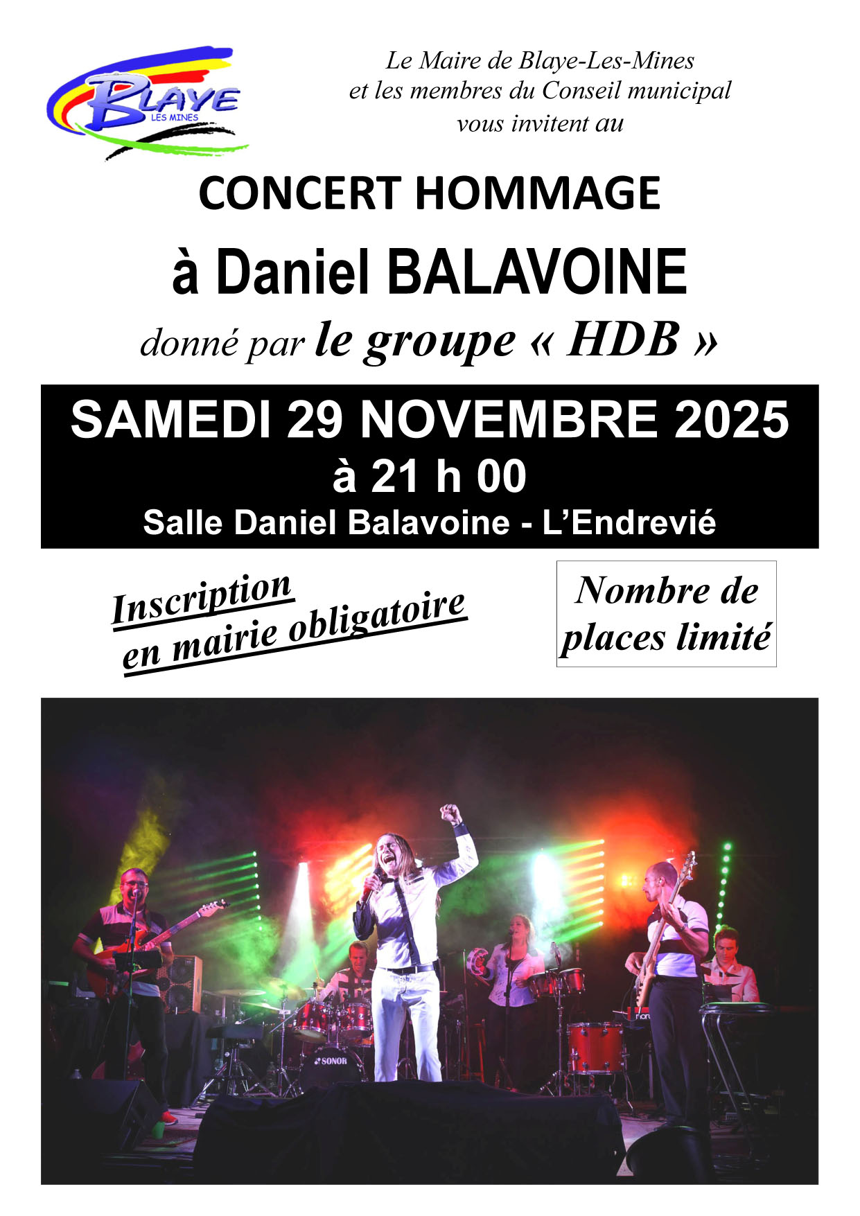 Affiche Concert HDB 29112025